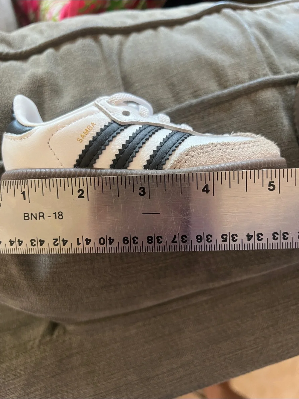 Toddler adidas Kids' Samba Classic Sneakers in White/Black